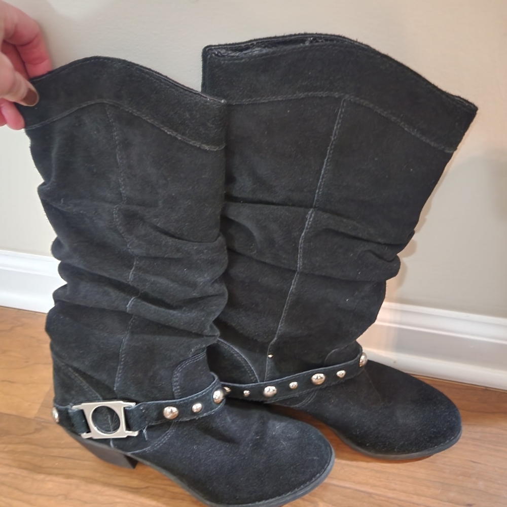 Suede Boots